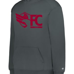 Track Pullover Hooded Sweatshirt